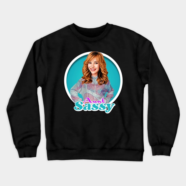 The Comeback Aunt Sassy Crewneck Sweatshirt by Zbornak Designs